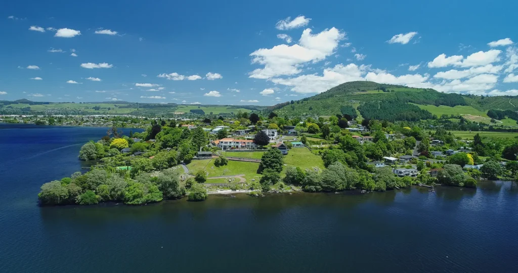 On the Point Lake Rotorua